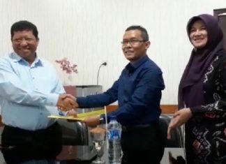 Sertijab Kepala Disperindag Mojokerto dari Pak Bambang ke Pak Didik