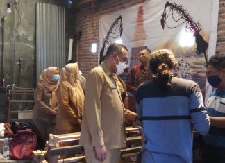 Disperindag Kabupaten Mojokerto Siap Fasilitasi Pengembangan IKM Tenun