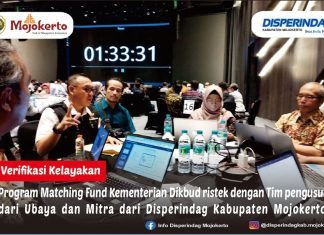 PROGRAM MATCHING FUND KEMENTERIAN DIKBUD RISTEK DENGAN TIM PENGUSUL DARI UBAYA