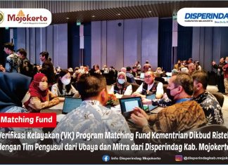 VERIFIKASI KELAYAKAN (VK) PROGRAM MATCHING FUND KEMENTRIAN DIKBUD RISTEK