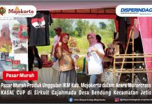 PASAR MURAH PRODUK UNGGULAN IKM KAB. MOJOKERTO DALAM ACARA MOTORCROSS KASAL CUP