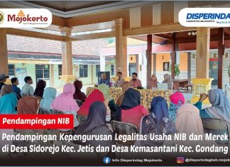 PENDAMPINGAN KEPENGURUSAN LEGALITAS USAHA NIB DAN MEREK