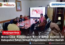 MENERIMA KUNJUNGAN KERJA DPRD KOMISI III KABUPATEN TUBAN TERKAIT PENGENDALIAN INFLASI DAERAH