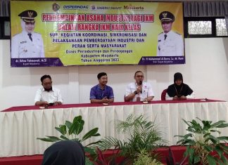 PENDAMPINGAN KEPADA PELAKU USAHA MELIPUTI LEGALITAS, IJIN EDAR, MANAJEMEN USAHA DAN PRODUKSI, MARKETING, PACKING