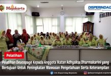Pelatihan Deucopage Kepada Anggota Ikatan Adhyaksa Dharmakarini yang Bertujuan Untuk Peningkatan Wawasan Pengetahuan Serta Keterampilan