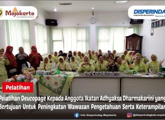 Pelatihan Deucopage Kepada Anggota Ikatan Adhyaksa Dharmakarini yang Bertujuan Untuk Peningkatan Wawasan Pengetahuan Serta Keterampilan