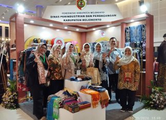 Kunjungan Ibu Bupati Mojokerto ke Batik Bordir & Aksesoris Fair 2026